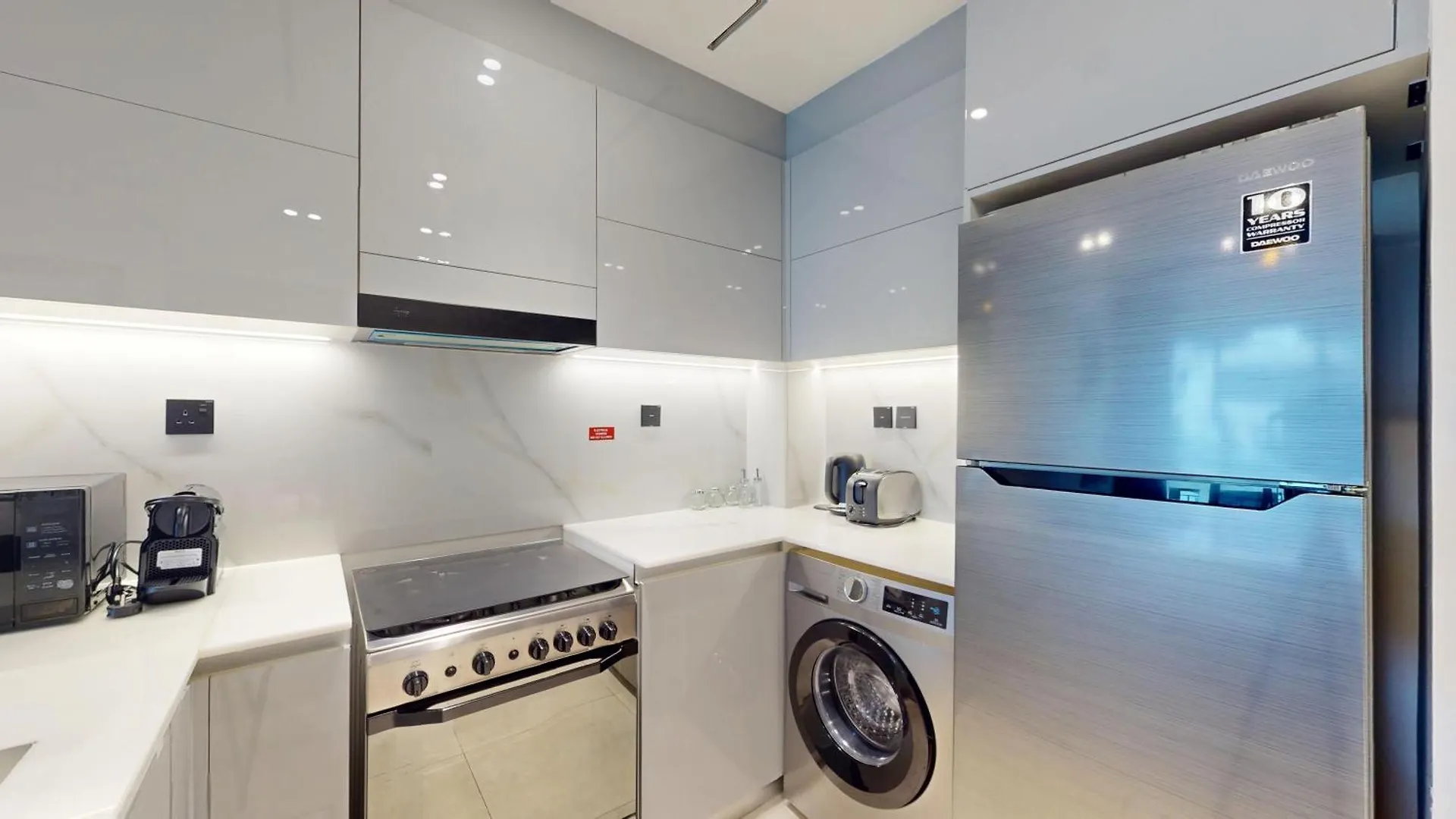 Fam Living Modern Smart Home At Business Bay With Iconic Burj And Canal Views Dubai Apartment