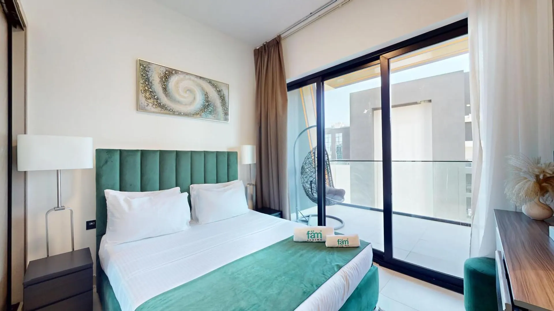Apartment Fam Living Modern Smart Home At Business Bay With Iconic Burj And Canal Views Dubai United Arab Emirates