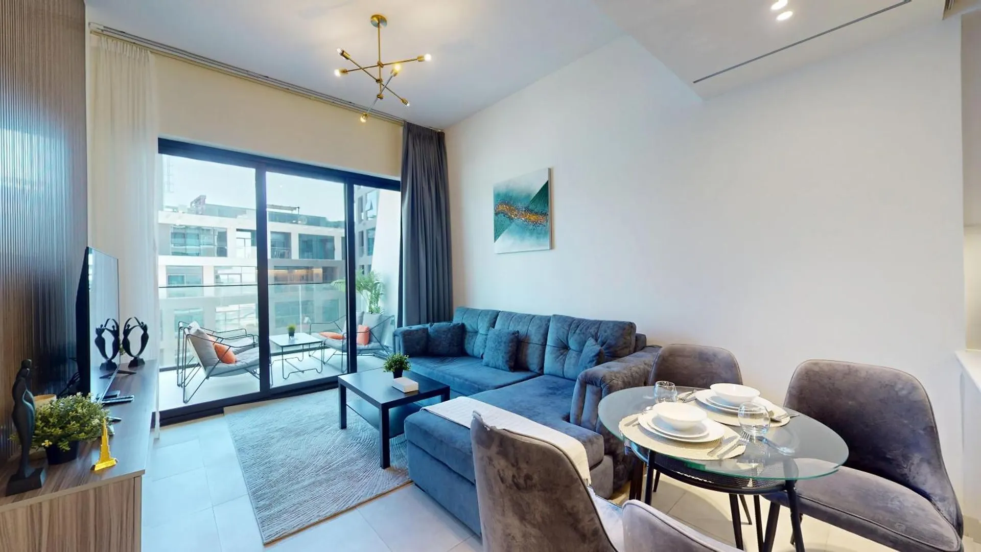 Fam Living Modern Smart Home At Business Bay With Iconic Burj And Canal Views Dubai